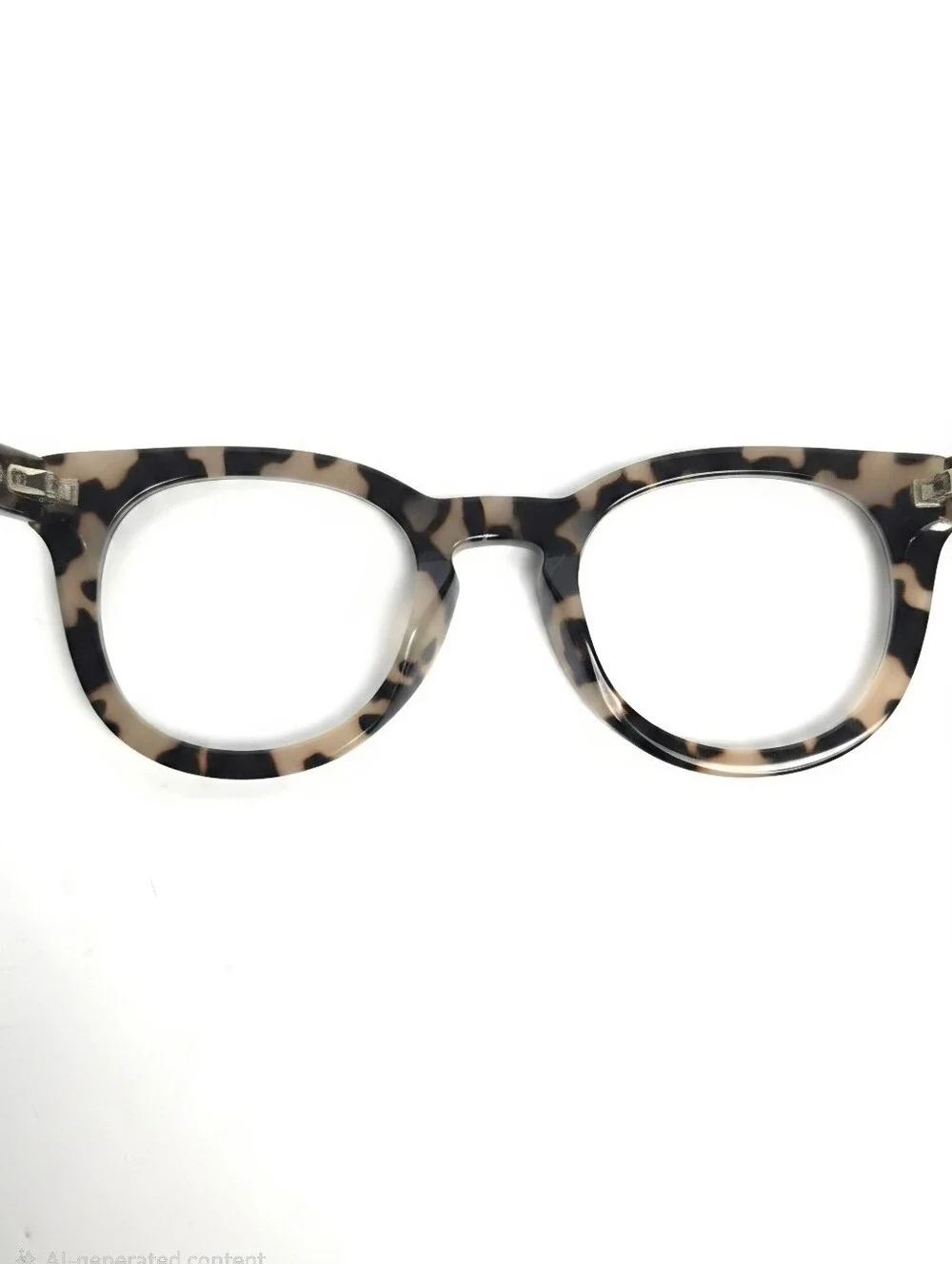 L.A.M.B Tortoise Shell  Round Frame with Goldtone Nosepiece Women's Eyeglasses